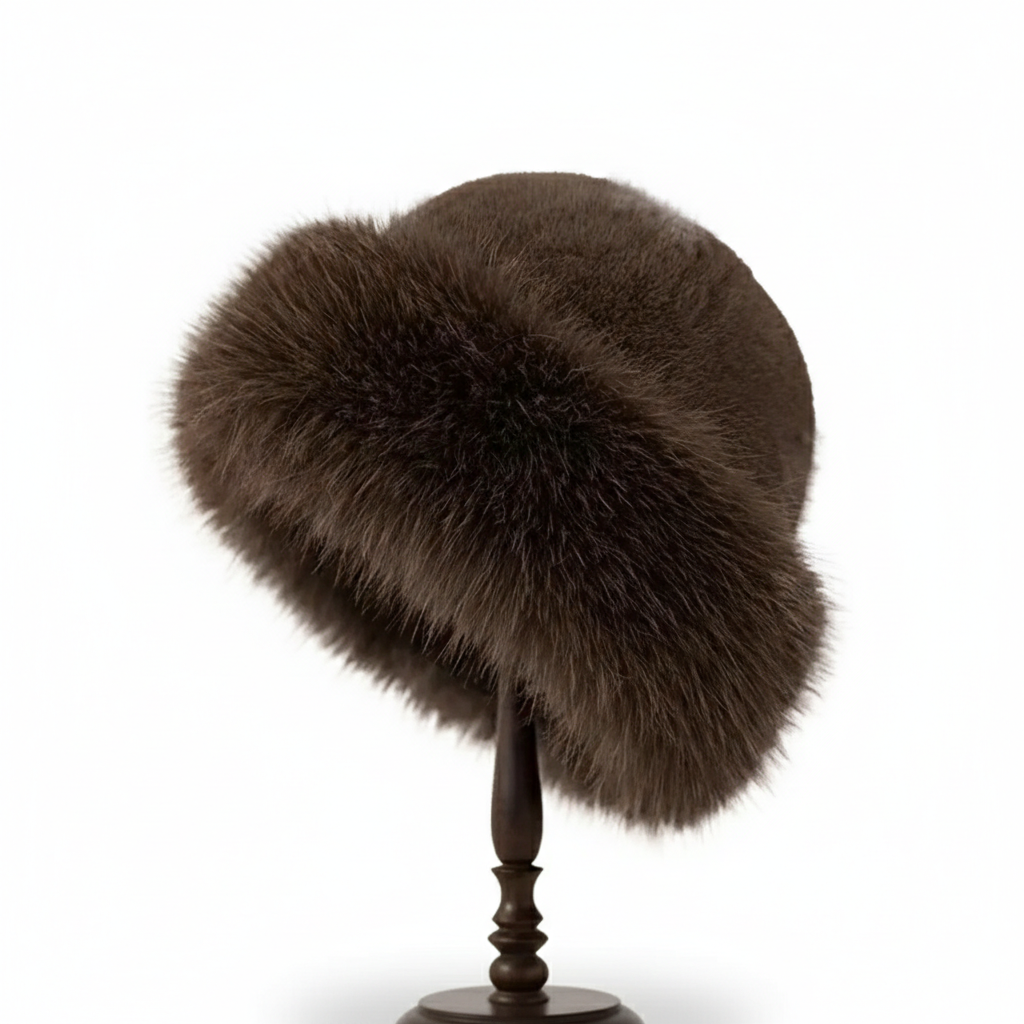 Flush - Gorro Feminino de Inverno Estilo Luxuoso