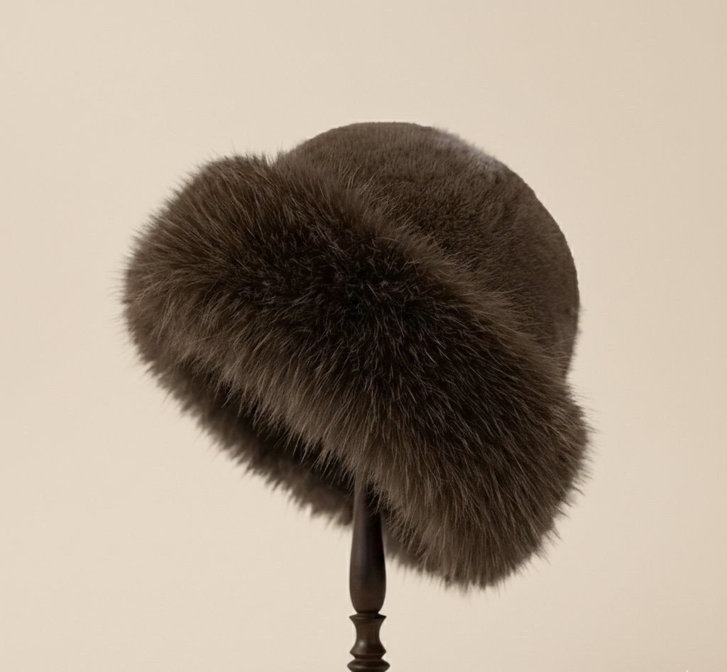 Flush - Gorro Feminino de Inverno Estilo Luxuoso