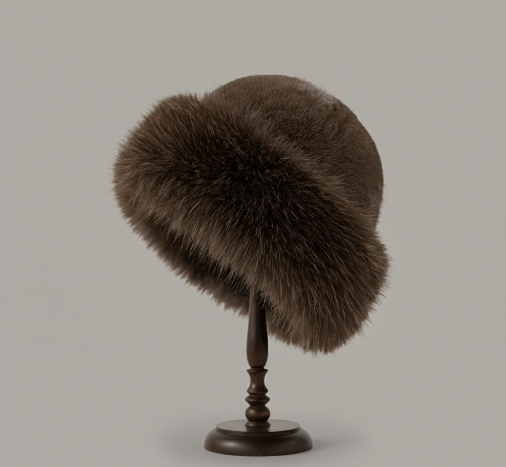 Flush - Gorro Feminino de Inverno Estilo Luxuoso